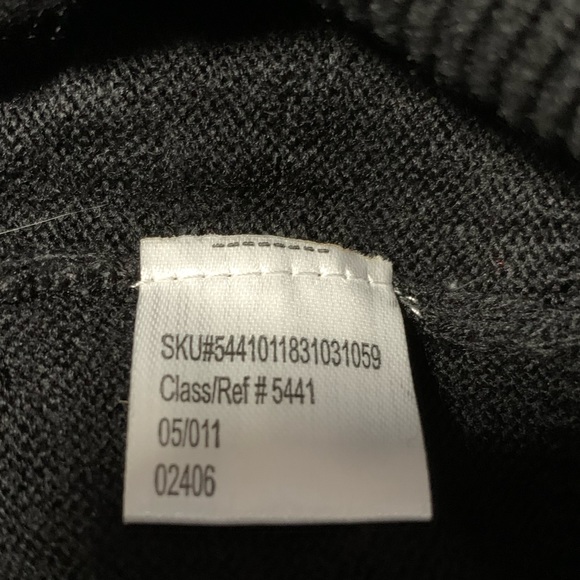 3/$20 JOS. A. BANK Classic Collection Black Sleeveless Sweater Vest Size Large - Picture 5 of 8